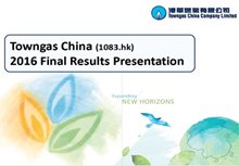 2016 Annual Results Presentation